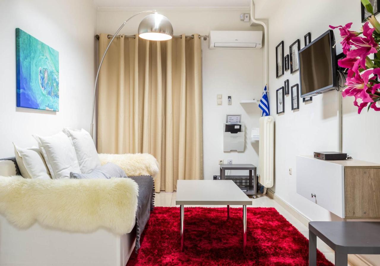 Adorable flat for 4 ppl in Kolonaki Leilighet Athen Eksteriør bilde